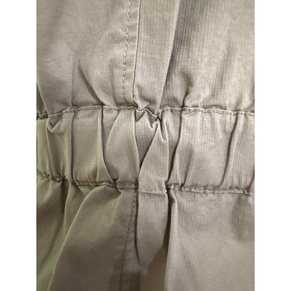 Ann Taylor LOFT Cotton Spandex Khaki Brown Casual Jacket Size 0 - Picture 6 of 14